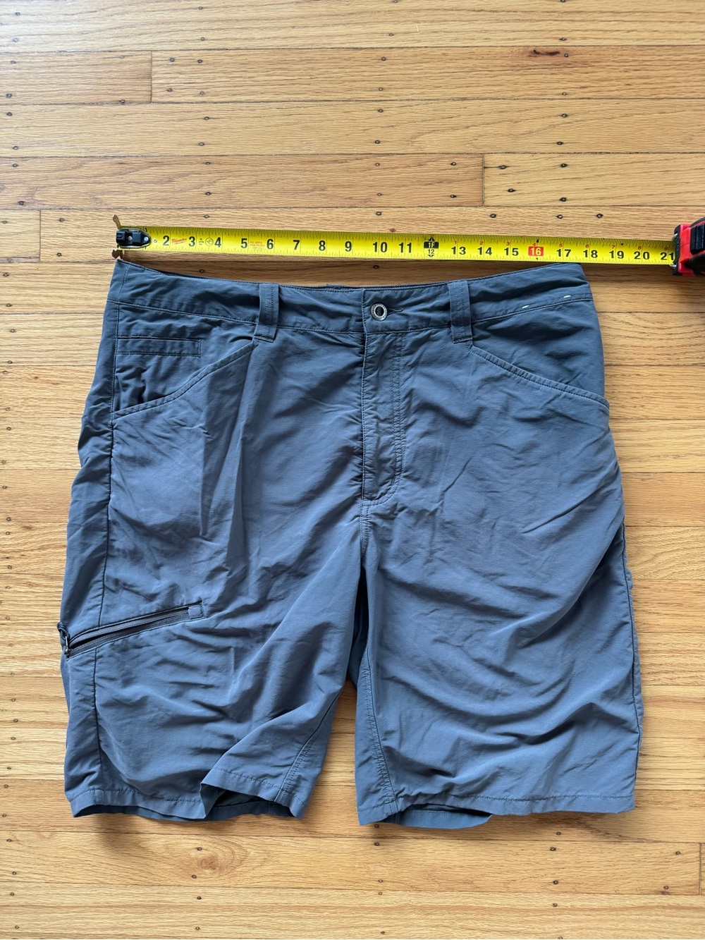 Patagonia Men's Quandary Shorts Gray Size 36 Hiking Outdoors